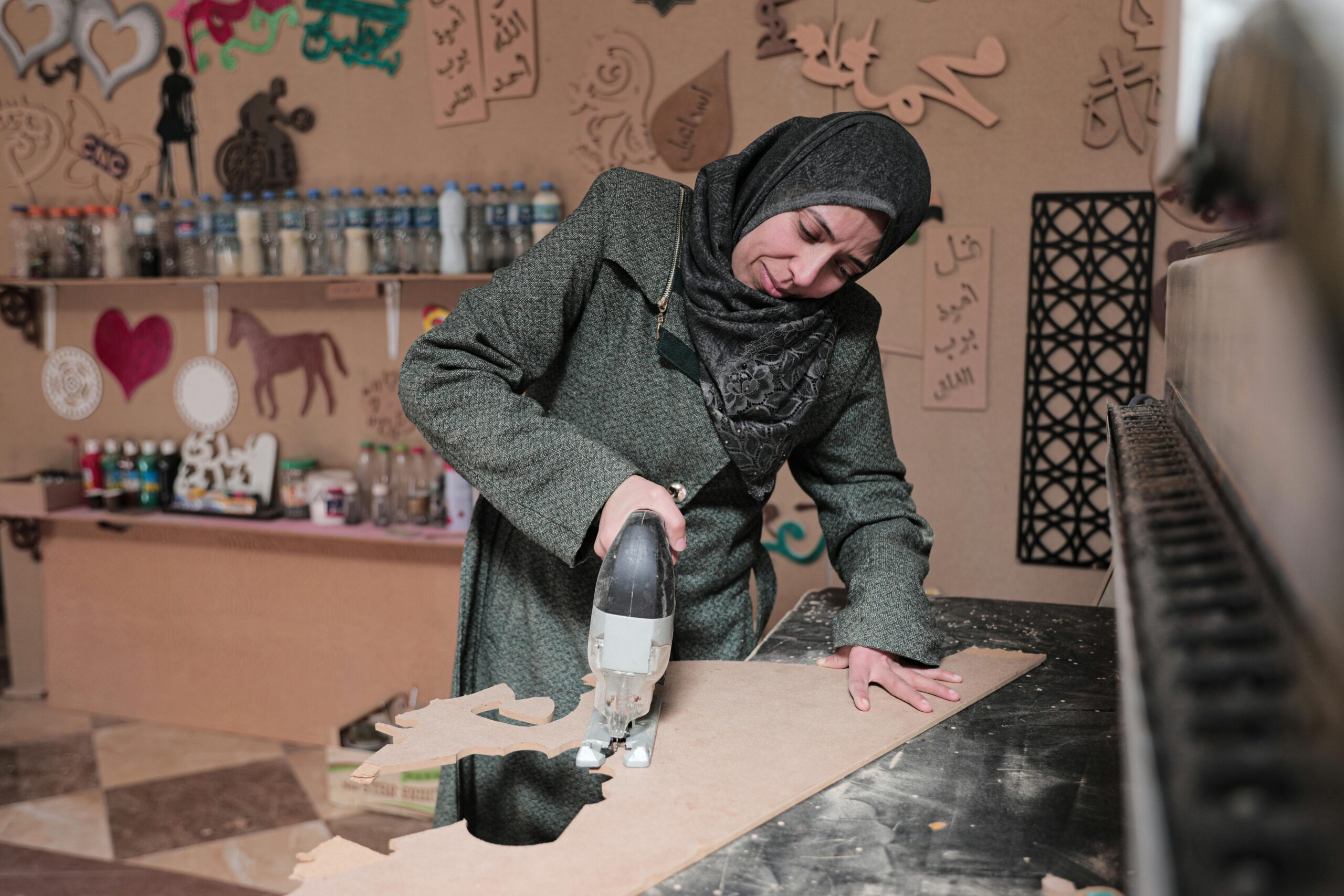 Palestinian woman