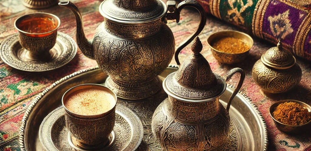 Cerimonia del tè in India e Marocco
